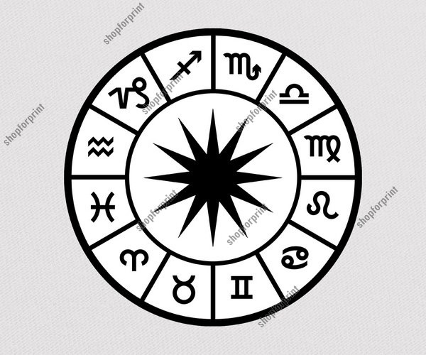 600x500 Zodiac Vector Free Download