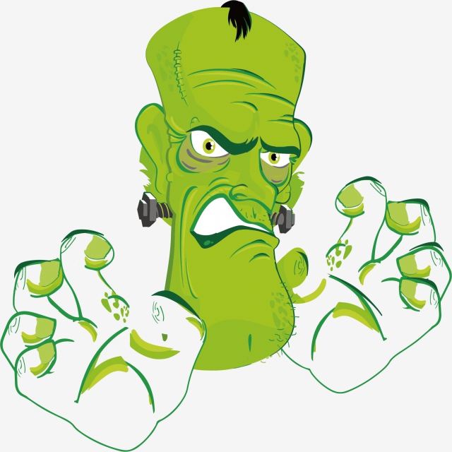640x640 Download Free Png Vector Cartoon Zombie, Zombie, Cartoon Zombie