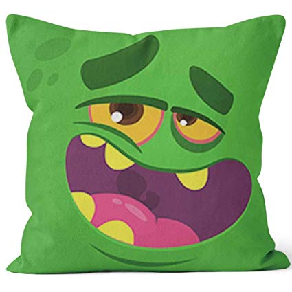 425x425 Nine City Cartoon Laughing Funny Zombie Face Vector