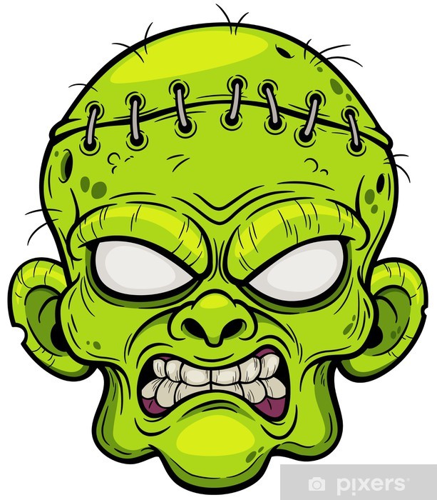 Zombie Face Vector at Vectorified.com | Collection of Zombie Face