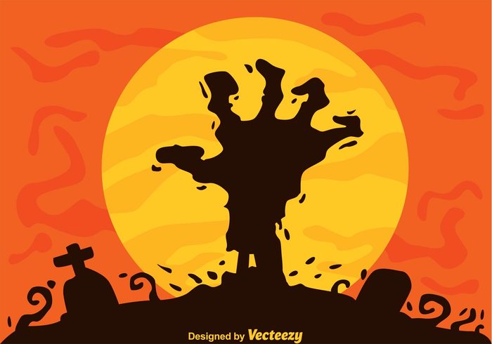700x490 Zombie Hand Vector