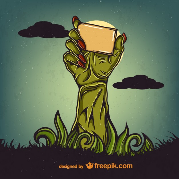 626x626 Zombie Hand Vector Vector Free Download