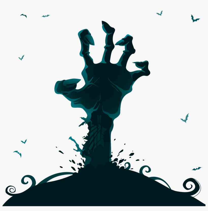 Zombie Hand Vector At Collection Of Zombie Hand Vector Free For Personal Use