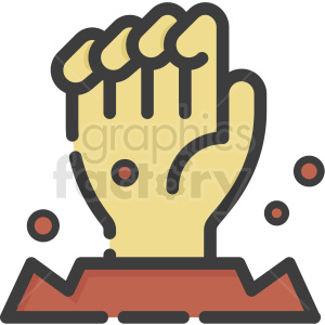 300x300 Zombie Hand Vector Hand Clipart Royalty Free Gif, Png