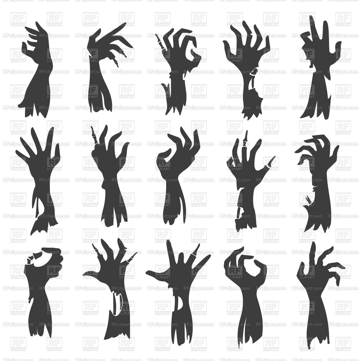 Download Zombie Hand Vector at Vectorified.com | Collection of ...