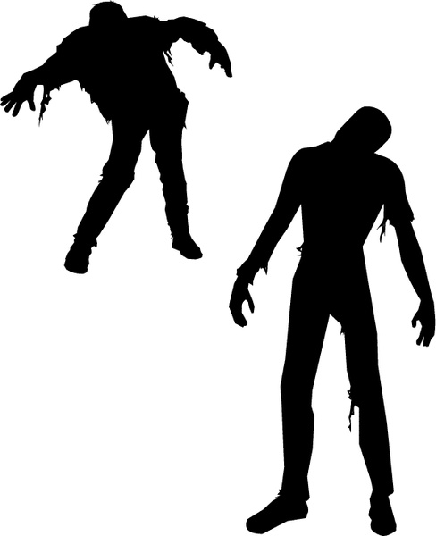 488x600 Free Vector Zombies Free Vector In Adobe Illustrator