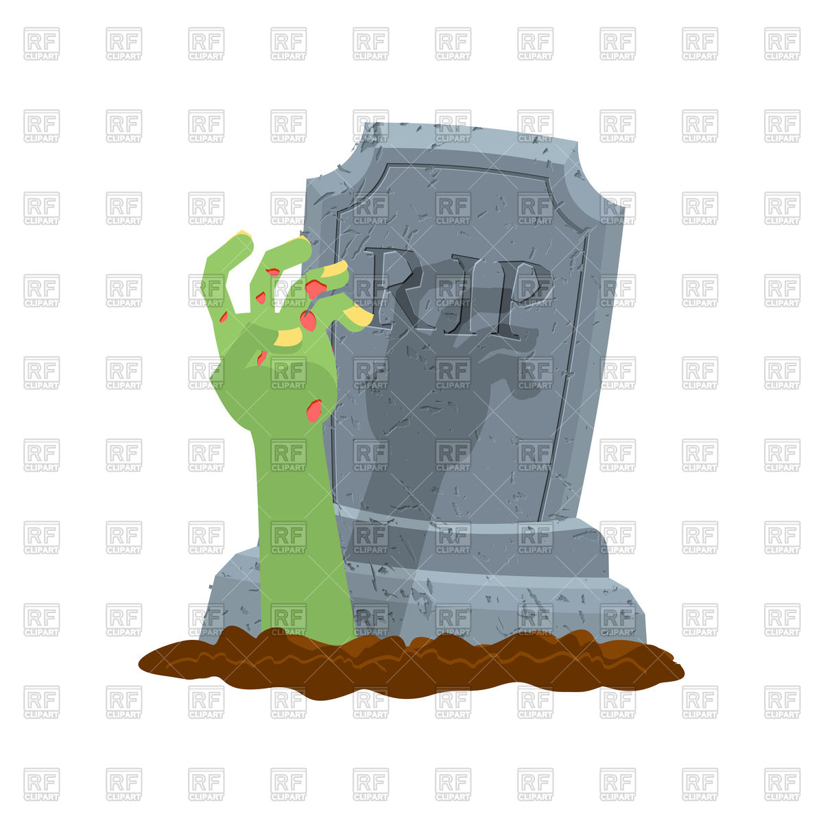 Halloween Grave And Hand Of Zombie Vector Image Of Conceptual 1200x1200 Halloween Grave And Hand Of Zombie Vector Image Of Conceptual