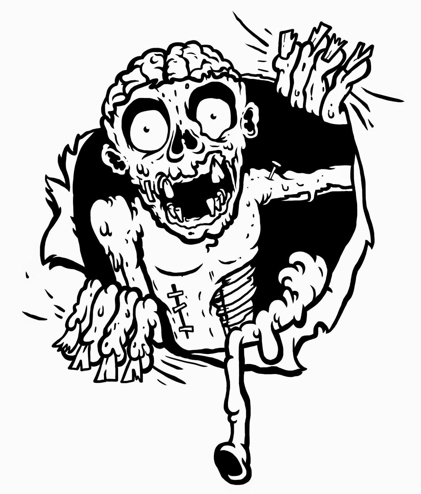 Zombie Vector At Collection Of Zombie Vector Free For Personal Use