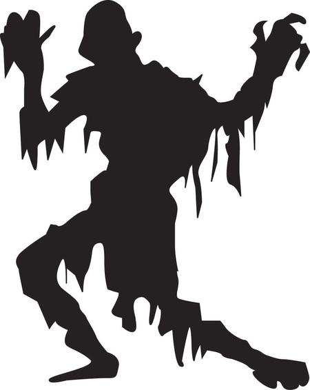 450x566 Free Zombie Vector