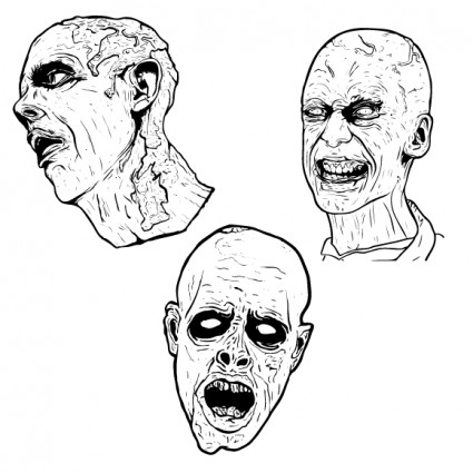 425x425 Free Illustrated Scary Zombie Vector Graphics Over Millions
