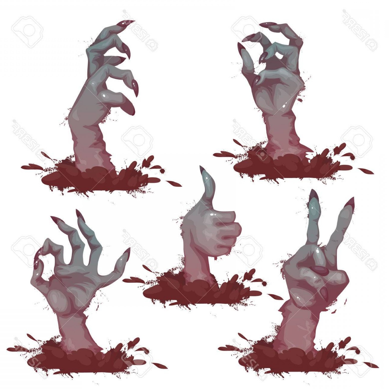 1560x1560 Zombies Vector Artwork Sarahgardan