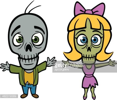 448x383 Great Set Of Zombie Faces Perfect For A Halloween Party Or Zombie