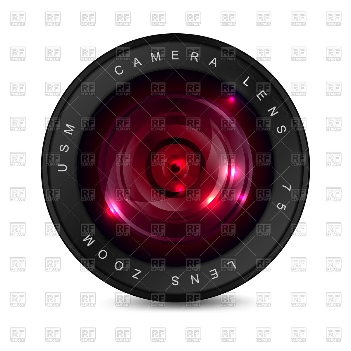 1200x1200 Red Camera Lens