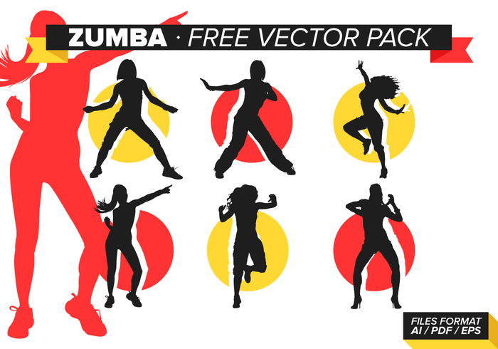 Zumba Free Vector Pack Stock Images 700x490 Zumba Free Vector Pack Stock Images