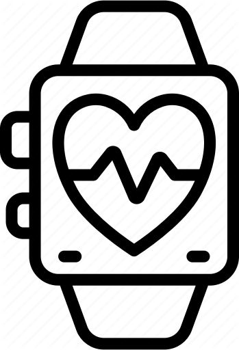 349x512 Health Tracker, Heart, Heart Beat, Monitor, Rate Icon
