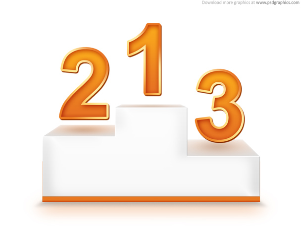 610x458 Red Numbers Set Psdgraphics