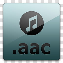 256x256 Glossy Standard Aac Icon Transparent Background Png Clipart