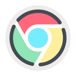 256x256 Google Chrome Logo Icon Of Colored Outline Style