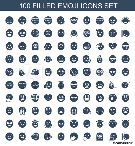 463x500 Emoji Icons