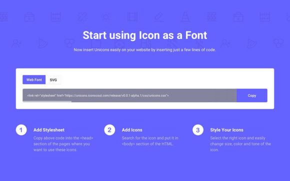 580x363 Unicons A Free Set Of Icons