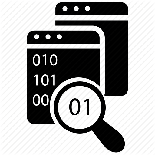 512x512 Data Query, Data Search, Digital Database, Online Marketing