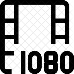 Movie Icon Of Line Style 256x256 Movie Icon Of Line Style