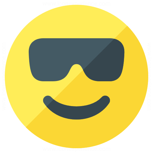 512x512 Iconexperience G Collection Emoticon Cool Icon