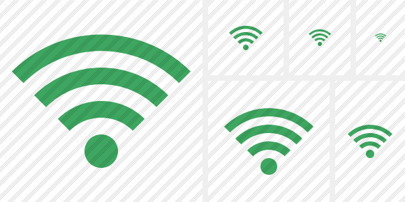 580x290 Wi Fi Green Icon Symbol Color Professional Stock Icon And Free