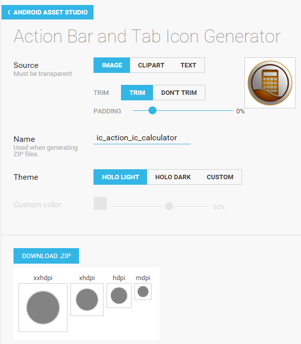 602x689 Android Icon Generator For Actionbar And Notification Not Working