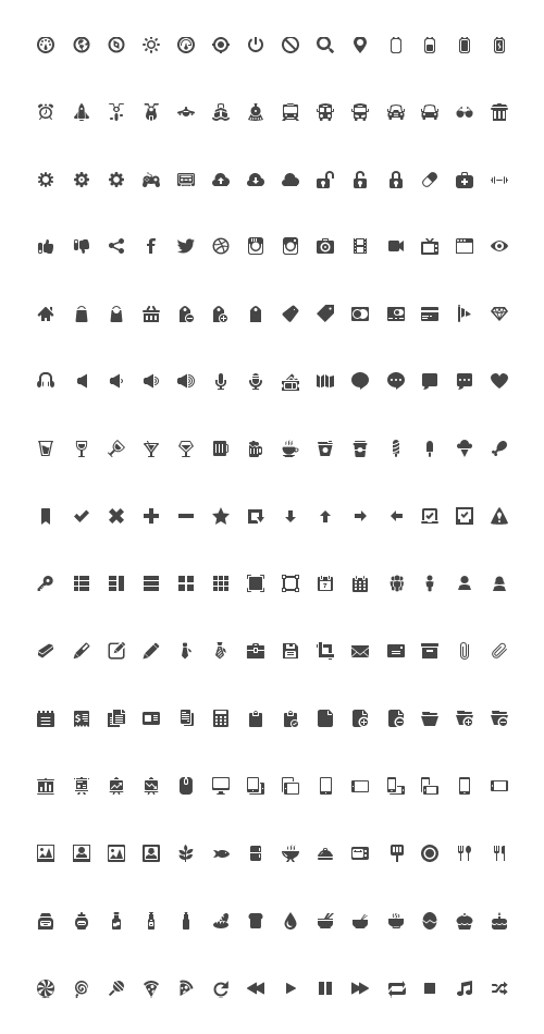 500x950 Gorgeous Black White Png Icons