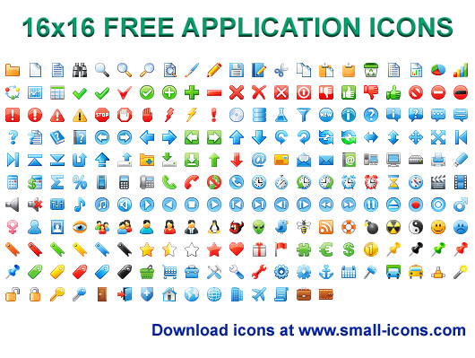 530x399 Free Application Icons