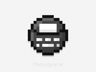 400x300 Monospace Pixel Icon