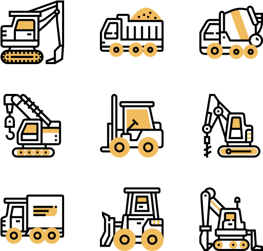 529x505 Image Library Library Vector Trucking Crane