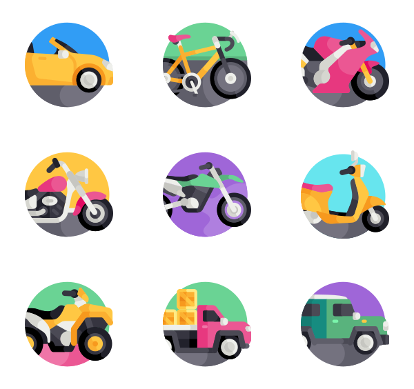 600x564 Truck Icons
