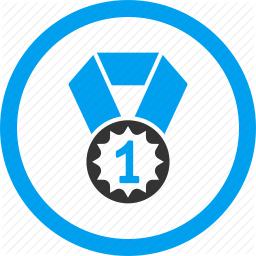 512x512 Medal, Award, Champion, First Place, Prize, Success, Winner Icon