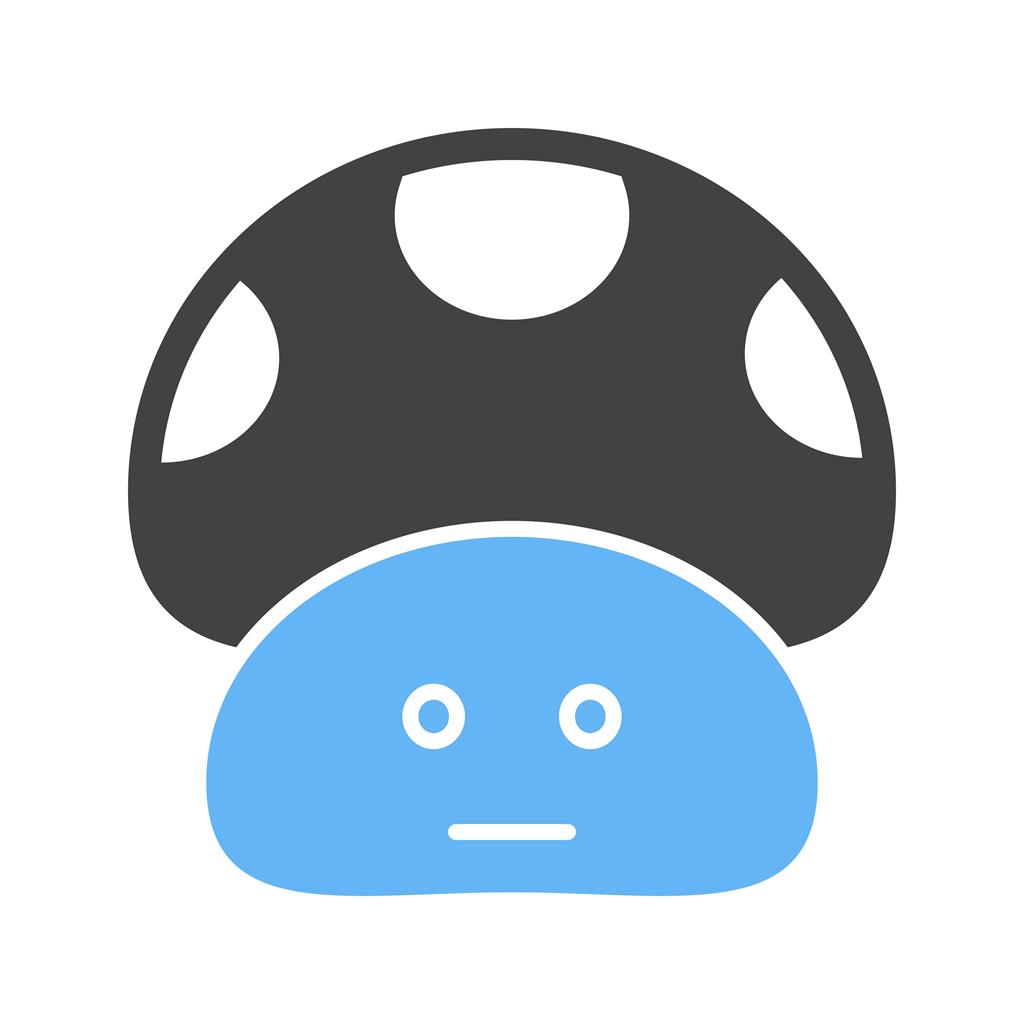 1024x1024 Blue Black Icon