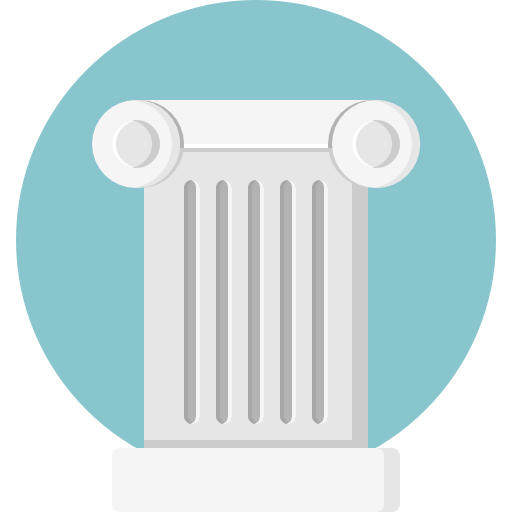 512x512 Column Icon Buildings Pixel Perfect