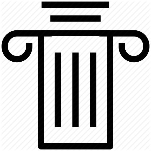 512x512 Building Column, Bureau, Pantheon, Pillar, Rome, Support Icon