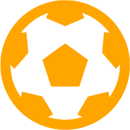 Orange Football Icon 256x256 Orange Football Icon