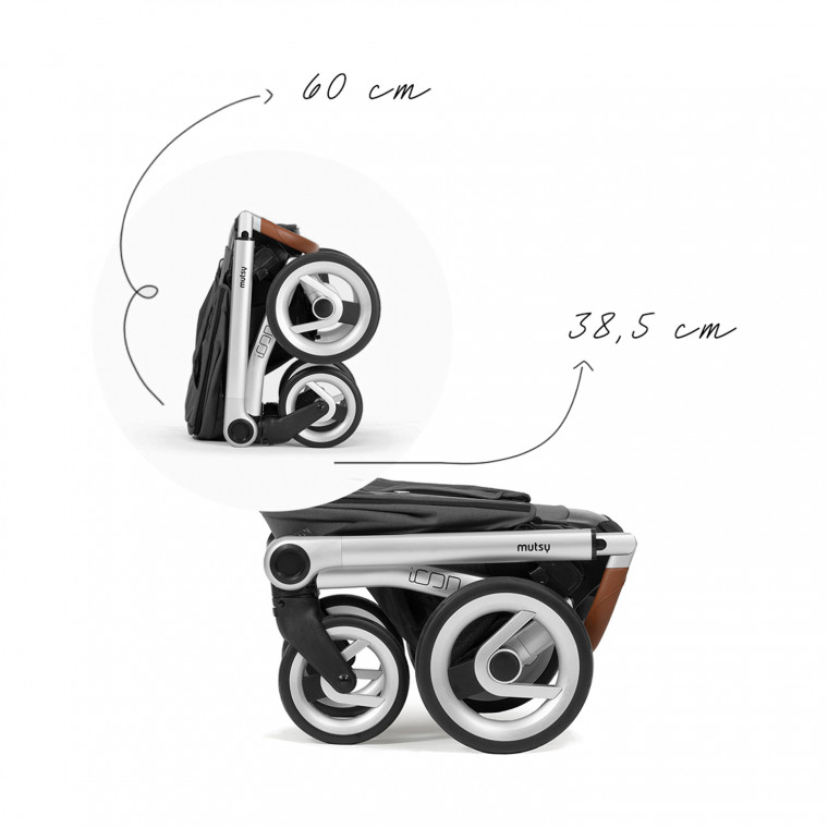 760x760 Mutsy Icon Vision Kinderwagen In Cognac Babypark