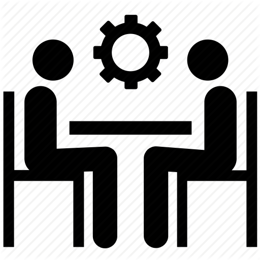 512x512 Cooperation, Meeting, People, Project, Teamwork, Workers Icon