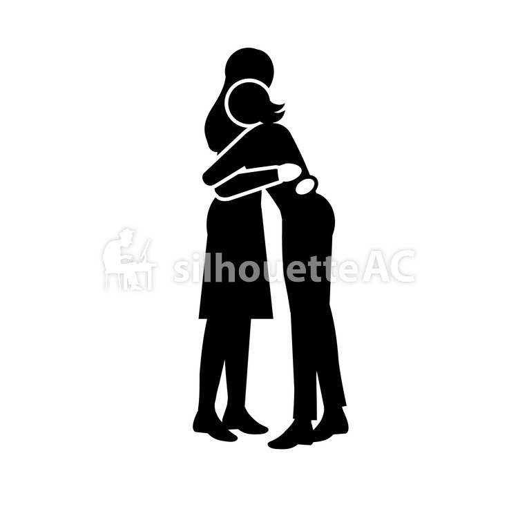 750x750 Free Silhouette Vector People Talk Icon