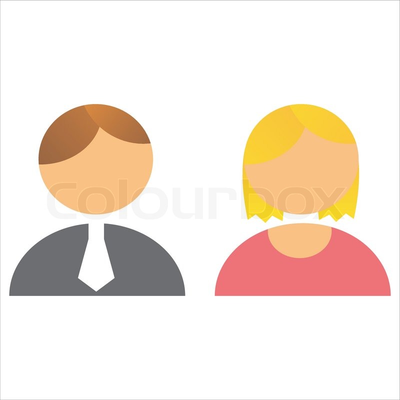 800x800 Set Of People Icons Stock Vector Colourbox