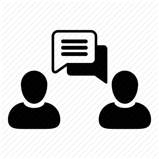 512x512 Business, Chat, Communication, Men, Message, People, Talking Icon