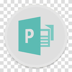 300x300 Button Ui Microsoft Office Apps, Orange P Icon Transparent