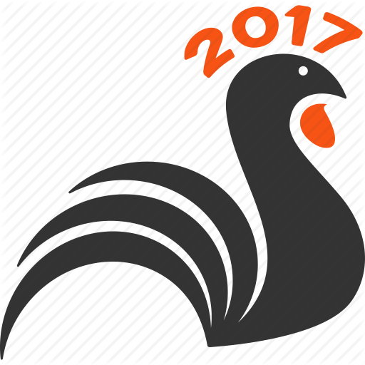 512x512 Year, Chicken, Cock, Cockerel, Hen, Poultry, Rooster Icon