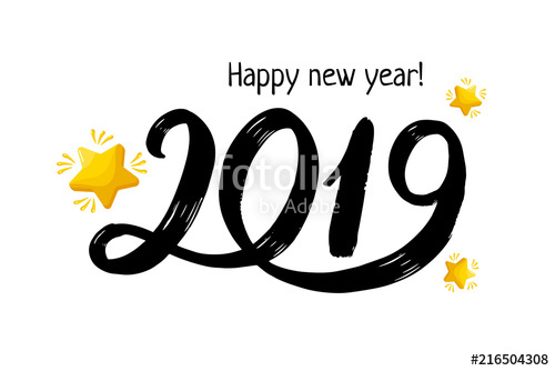 500x334 Hand Drawn Figures With Star Icons For Designing New Year