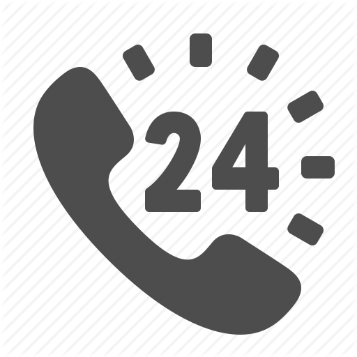 512x512 Call Centre, Clock, Customer Support, Handset, Logistics