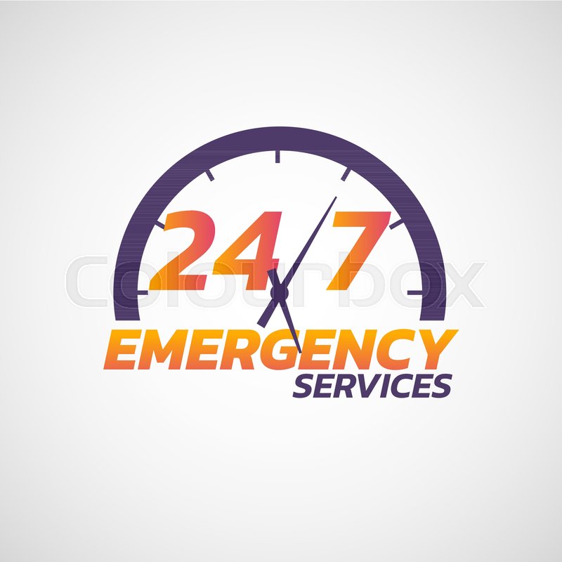 800x800 Emergency Services Logo Icon Stock Vector Colourbox