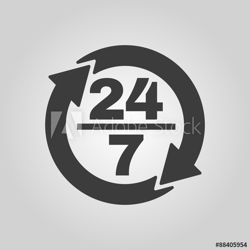 500x500 The Icon Open And Assistance, Support Symbol Flat